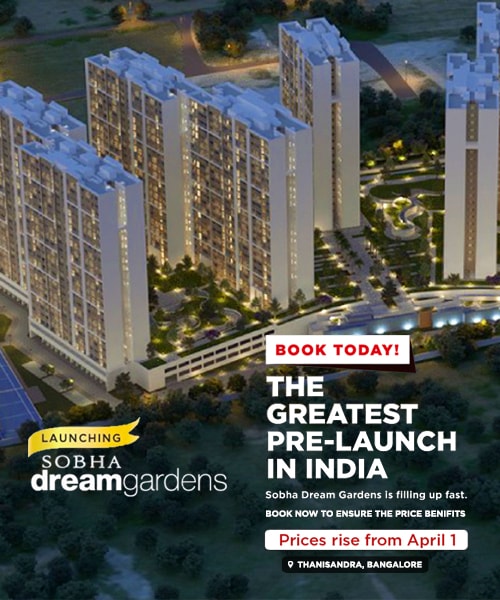sobha dream garden elevation
