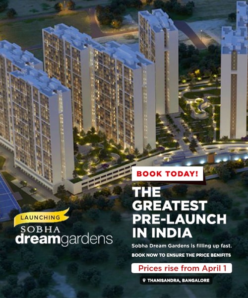 sobha dream garden elevation